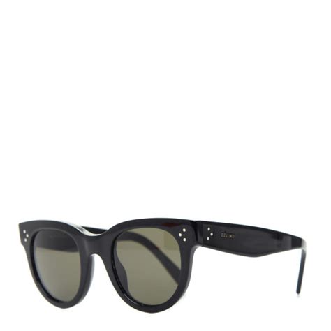 CELINE Acetate New Audrey Sunglasses CL 41053/S Black